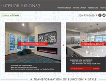 Tablet Screenshot of interiorvisionsllc.com